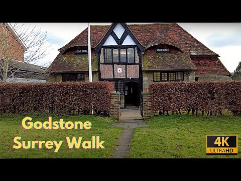 Godstone Surrey Walk | 2022 | Here We Go | 4K HD | English Village Tour |