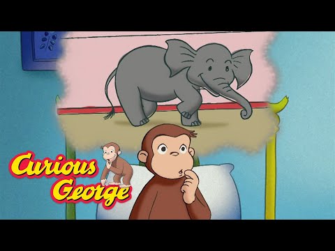 Is There An Elephant Upstairs? 🐵 Curious George 🐵 Kids Cartoon 🐵 Kids Movies