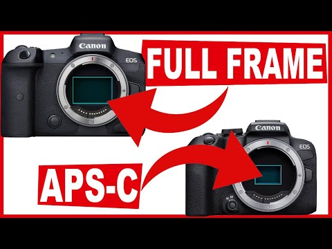 FULL FRAME Vs CROPPED SENSORS - ARE YOU CONFUSED?? What's the difference and which is best for you?