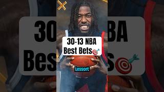 30-13 NBA Best Bets🎯 Mathias Lessort under 11.5 Pts+Reb 🤝 #olympics #basketball #sportsbetting