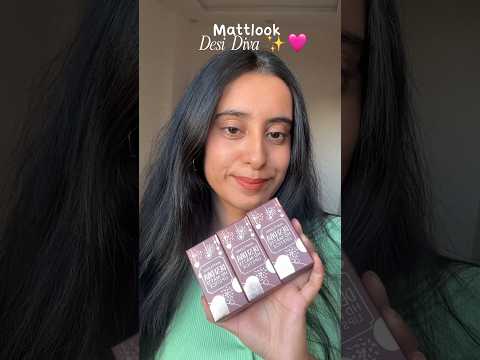 Mattlook Desi Diva Lipsticks #newlaunch #mattlook #lipsticreview #lipsticksswatches #bulletlipstick