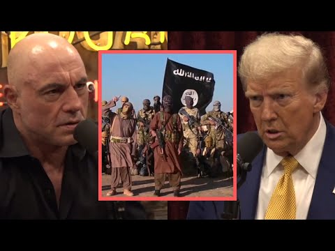 Flying with the military to Iraq and defeating ISIS within weeks | Joe Rogan & Donald Trump