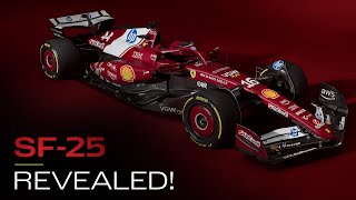 Ferrari SF-25 REVEALED! First Look at Ferrari’s 2025 F1 Car