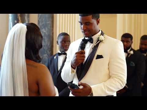 WEDDING VOWS BY THE GROOM LEFT EVERYONE IN TEARS - BRANDON & SEQUOYAH - SONY A7SIII