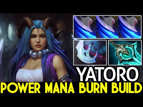 YATORO [Anti Mage] Power Mana Burn with Diffusal + Manta Dota 2