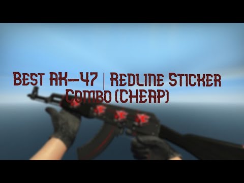 Best AK-47 | Redline Sticker Combo (CHEAP)