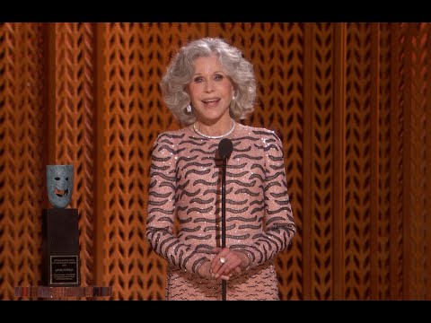 Jane Fonda: Life Achievement Award Acceptance Speech | The 31st Annual SAG Awards