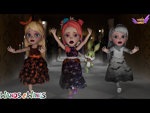 I See a Ghost | Princesses Halloween Song | Wands and Wings