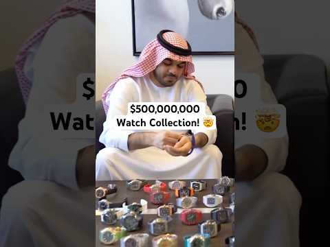 $500,000,000 Watch Collection in Dubai! 😱 @FULLSENDPODCAST