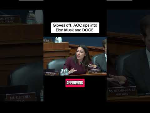 Gloves Off: AOC rips into Elon Musk and DOGE