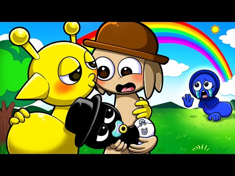 Tunner x Simon's Baby is Black?! Heartbroken Jevin💔 | Incredibox Sprunki Animation