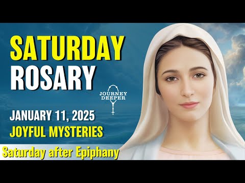 Saturday Rosary ❤️ Joyful Mysteries of the Rosary ❤️ January 11, 2025 VIRTUAL ROSARY