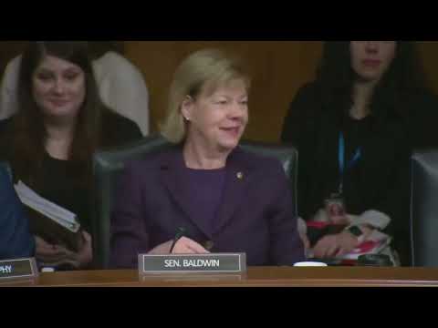 At confirmation hearing, Tammy Baldwin calls out Linda McMahon over WWE sexual assault lawsuit