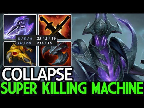 COLLAPSE [Razor] Super Killing Machine Unstoppable Build Dota 2