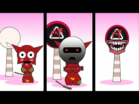 Sprunki OC Mroona and Wyrum Changed Retake ALL Phases | Compilation Incredibox