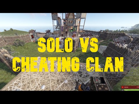 HOW A SOLO TOOK ON A GROUP OF CHEATERS - RUST