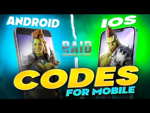 Raid Shadow Legends Promo Codes Mobile 🔥 How to enter codes on Mobile 🔥 QR Codes for Android