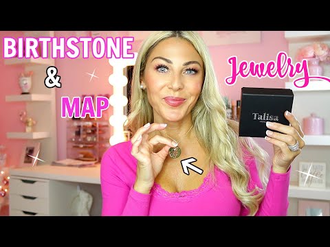 PERSONALIZED JEWELRY HAUL! | TALISA MAP JEWELRY