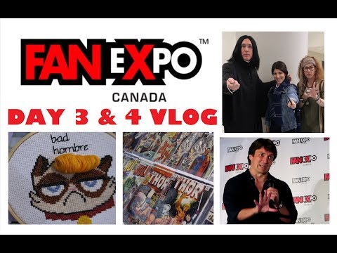 Fan Expo 2017 - Final (Day 3 & 4) Vlog