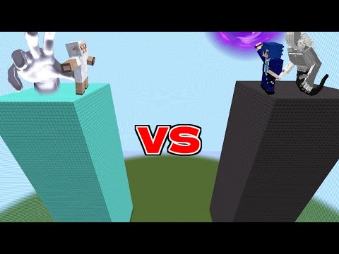 タワー VS タワー の攻城戦したら楽しすぎたｗｗｗ【マイクラ】【マインクラフト】