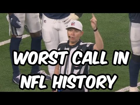 NFL Controversial & Horrible Calls of the 2023 Season Week 17