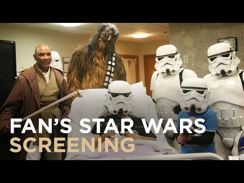 Dying fan's Star Wars surprise