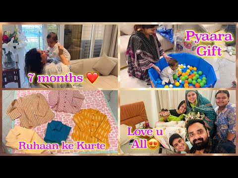 Ruhaan Ke Naye Kurte 😍| Pyaara sa gift by chachu & Chachi| Mere liye surprise ❤️