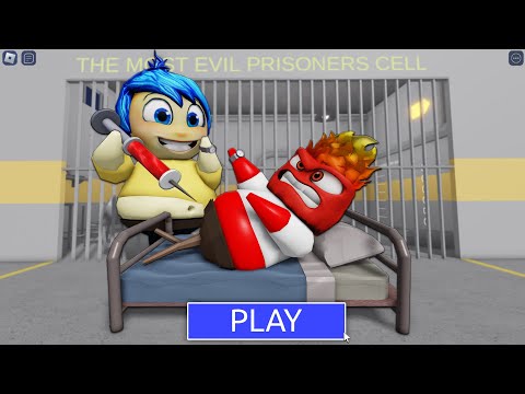 INSIDE OUT 2! DOCTOR JOE TREAT ANGER! PRISON RUN BARRY! #Roblox #obby