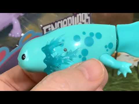 Zuru Pets Alive Swimming Axolotl Unboxing, Review & Comparison with Fingerlings Baby Axolotl