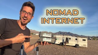 Testing nomad internet in the desert 🏜️