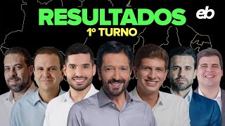 RESULTADOS DAS ELEIÇÕES 2024 EM TODAS AS CAPITAIS - PRIMEIRO TURNO