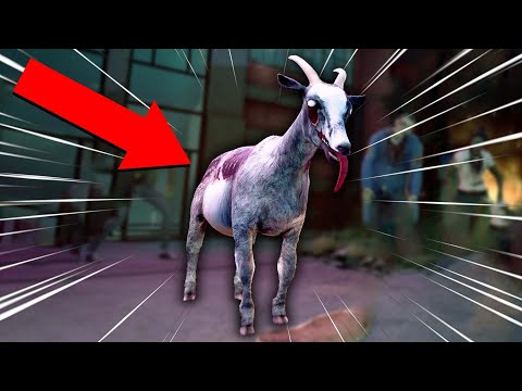 I Became a ZOMBIE GOAT in GOAT SIMULATOR REMASTERED!