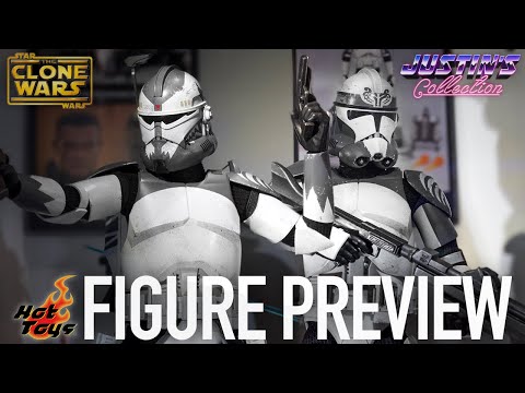 Hot Toys Clone Commander Wolffe & Wolfpack Clone Trooper - Figure Preview Episode 337