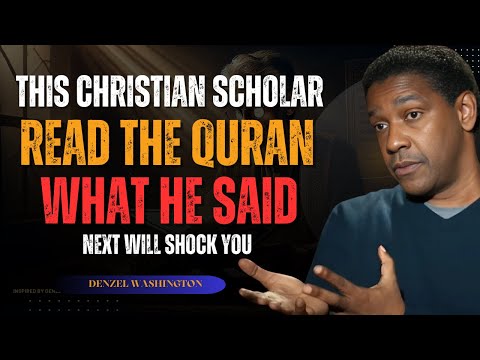 This Christian Scholar Read the Quran… What He Said Next Will Shock You