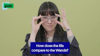 Comparing Pair Eyewear's The Ella to the Wanda Frame