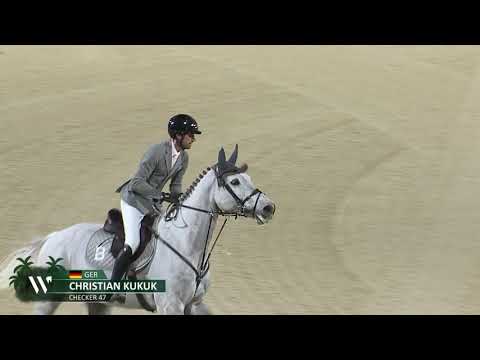 Christian Kukuk & Checker 47 Win $215,000 NetJets CSI4* Grand Prix