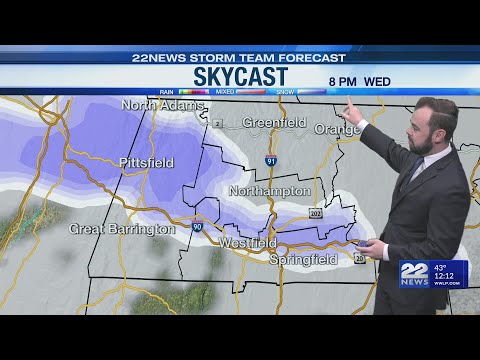 Chance of flurries and snow showers Wednesday evening