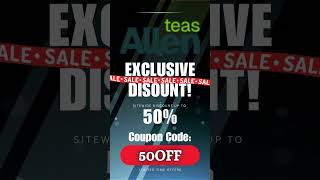 Allen Teas Sitewide Code! #AllenTeas #DetoxTea #HerbalBlends #TeaLovers #WellnessBrew #50Off