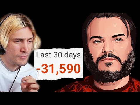 Why Jack Black Is Losing Thousands Of Followers | xQc Reacts