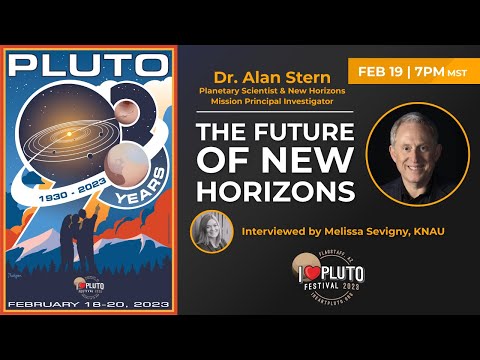 The Future of New Horizons: An Interview with Dr. Alan Stern | I Heart Pluto Festival 2023