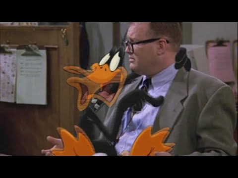 Daffy Duck in Drew Carey show voice dub using my old recording’s and new ones