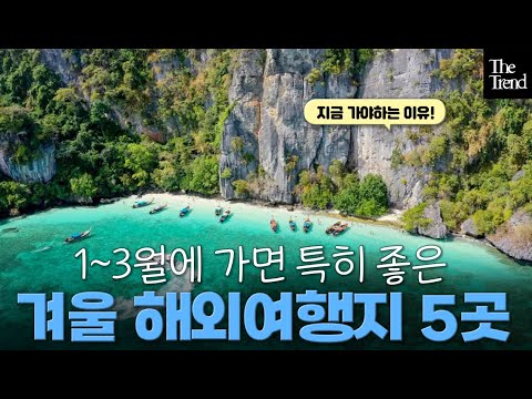 겨울철에 가야 더 좋은 해외여행지 BEST5! 겨울방학 여행지는 여기로