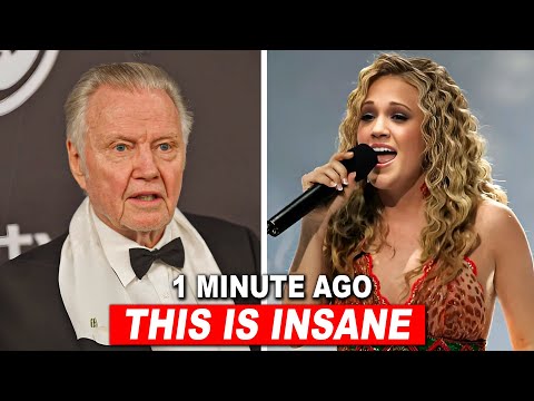 Jon Voight's SHOCKING REACTION To Carrie Underwood's Acapella Trump Inauguration Performance