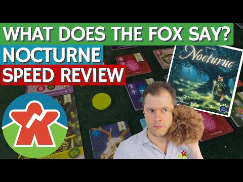 Nocturne - Board Game Review - What Does The Fox Say?