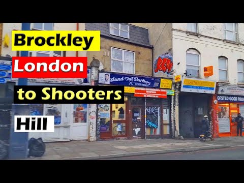 A morning trip from Brockley to Shooter Hill area, London, UK