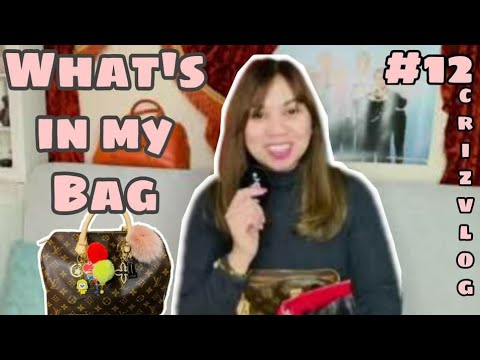 WHAT'S INSIDE MY BAG || Criz vlog || #13