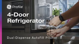 Profile 4-Door Refrigerator with Dual-Dispense AutoFill Pitcher