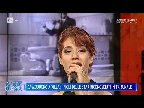 Da Modugno a Villa: i figli delle star riconosciuti in tribunale - La Volta Buona 12/03/2025