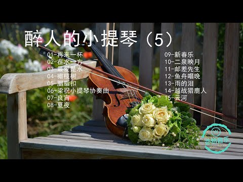 【無廣告版】醉人的小提琴純音樂名曲-再来一杯-在水一方-最爱是水-橄榄树-胭脂扣-梁祝小提琴协奏曲-良宵-夏夜-新春乐-二泉映月-邮差先生-鱼舟唱晚-雨的泪-越战猎鹿人-云河（亦然音樂057）