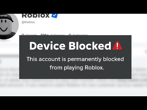 Roblox BLOCKED HIM.